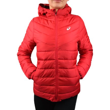 Пуховик ASICS PADDED JACKET 2032A334-600 жіночий колір: червоний