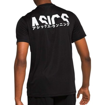 Футболка ASICS KATAKANA SS TOP 2011A813-001 колір: чорний