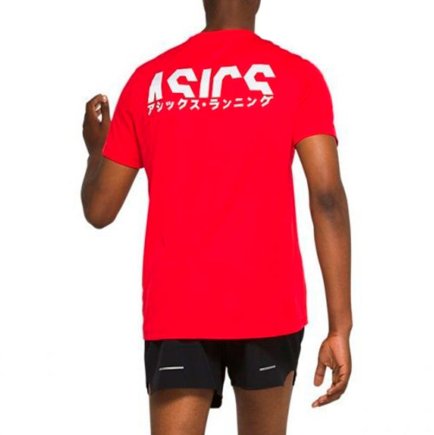Футболка ASICS KATAKANA SS TOP 2011A813-600 колір: червоний