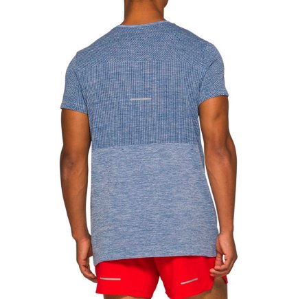 Футболка ASICS RACE SEAMLESS SS 2011A784-402 колір: сірий