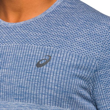 Футболка ASICS RACE SEAMLESS SS 2011A784-402 колір: сірий
