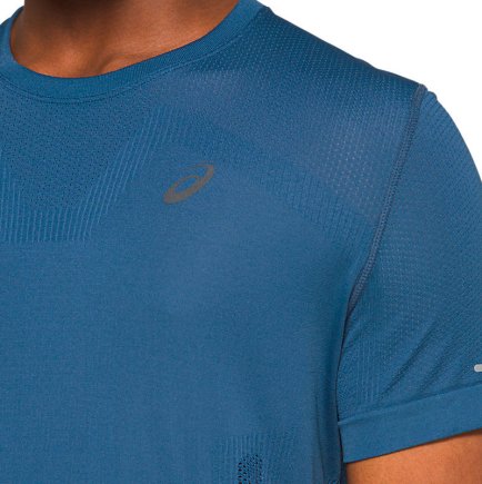 Футболка ASICS VENTILATE SEAMLESS SS 2011A774-400 колір: синій
