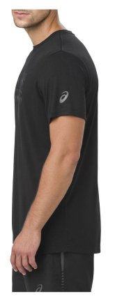 Футболка ASICS GRAPHIC SS TOP 141265-0905 колір: чорний