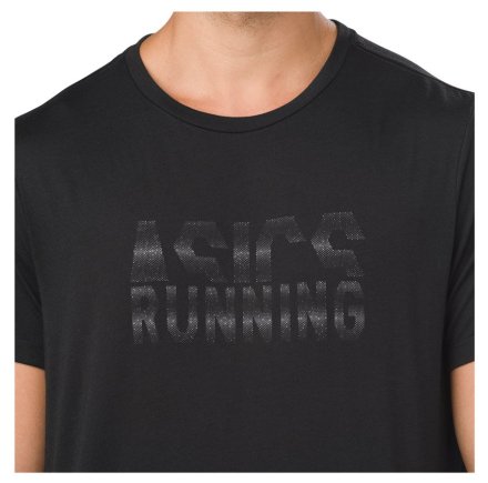Футболка ASICS GRAPHIC SS TOP 141265-0905 колір: чорний