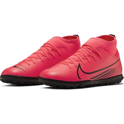 Сороконожки Nike JR Mercurial SUPERFLY 7 CLUB TF AT8156-606 детские (официальная гарантия) - Официальная Продукция