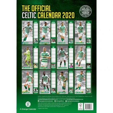 Календарь Селтик Celtic FC
