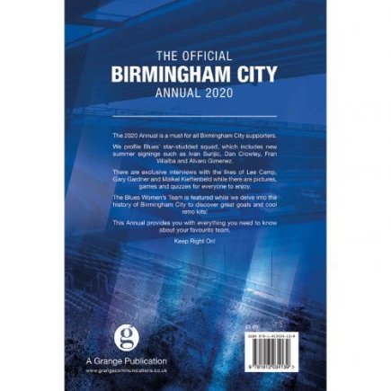 Щорічник 2020 Бірмінгем Сіті Birmingham City FC