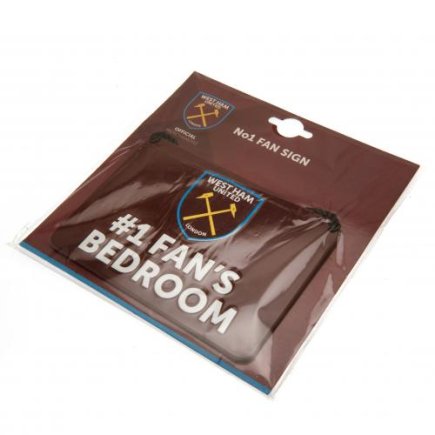 Табличка Вест Хэм Юнайтед West Ham United FC