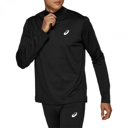 Реглан ASICS SILVER LS 1/2 ZIP WINTER TOP 2011A013-001 коліп: чорний