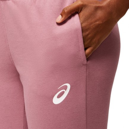 Штани спортивні ASICS BIG LOGO SWEAT PANT 2032A982-501 жіночі колір: рожевий