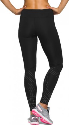 Тайтсы беговые ASICS NIGHT TRACK TIGHT 2012A823-001 женские цвет: черный