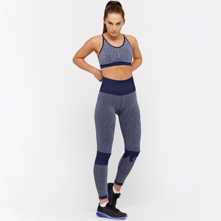 Тайтсы беговые ASICS Seamless Tights 146408-8052 женские цвет: синий