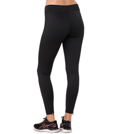Тайтси бігові ASICS SILVER WINTER TIGHT 2012A016-001 жіночі колір: чорний