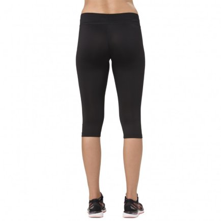 Тайтсы беговые ASICS SILVER KNEE TIGHT 2012A036-001 женские цвет: черный