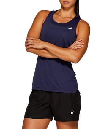 Майка бігова ASICS SILVER TANK 2012A053-408 жіноча колір: синій