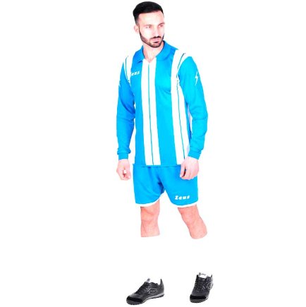 Футбольна форма Zeus KIT PITAGORA Z00996 колір: блакитний/білий