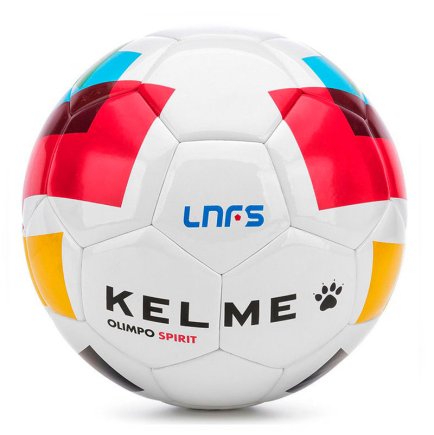 Мяч футзальный Kelme OLIMPO SPIRIT LNFS 7289941 цвет: белый размер 4