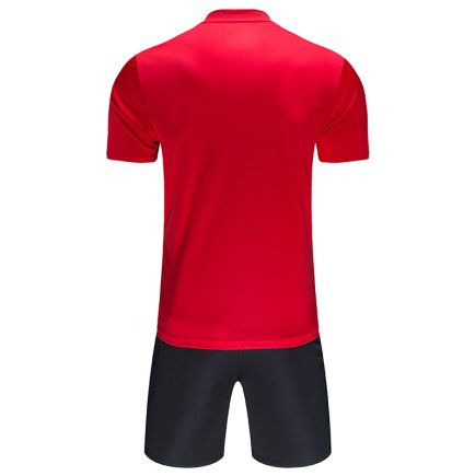 Комплект футбольной формы Kelme VALENCIA JR 3893047.9610 детский цвет: красный/черный