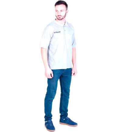 Поло Zeus POLO BASIC M/C GRIG Z00588 колір: сірий