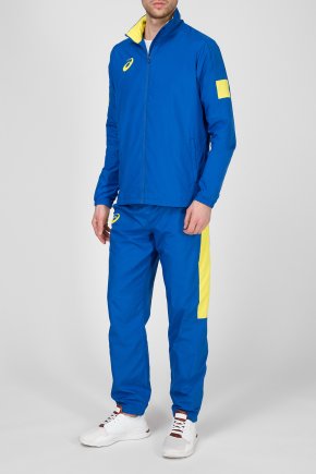 Спортивний костюм ASICS MAN LINED SUIT 156853-400 колір: синій/жовтий