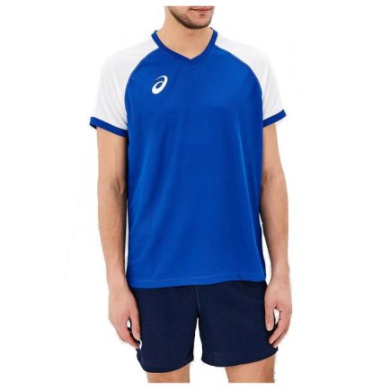 Форма волейбольна ASICS MAN VOLLEYBALL V-NECK SET 156851-0805 колір: синій