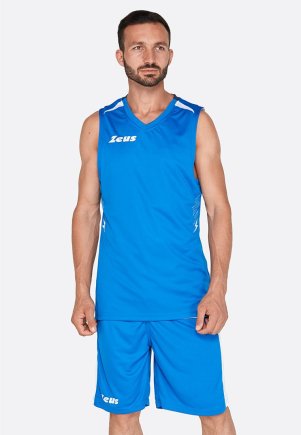 Баскетбольная форма Zeus KIT JAM Z00929 цвет: голубой/белый