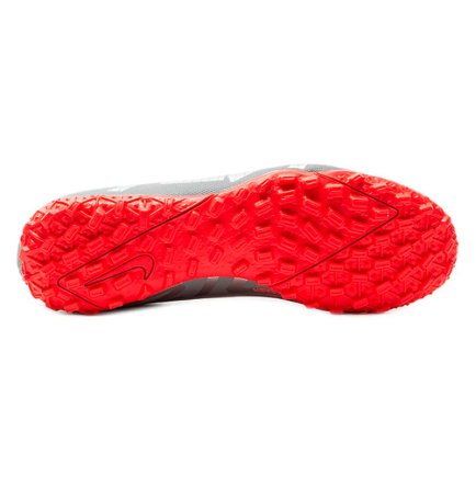 Сороконожки Nike JR Mercurial VAPOR 13 ACADEMY TF AT8145-906 цвет: серый/красный