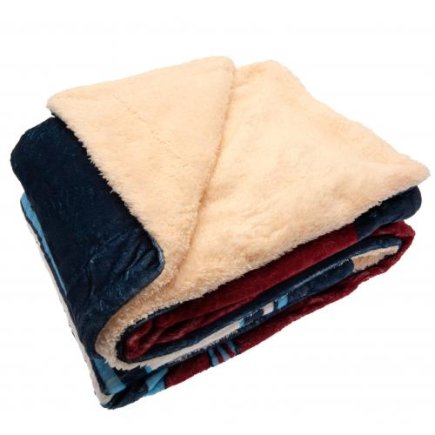 Одеяло шерпа-флисовое Вест Хэм Юнайтед West Ham United FC