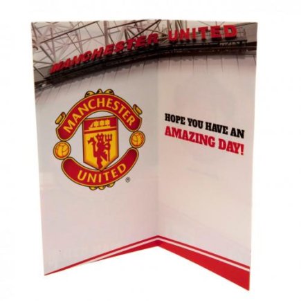 Привітальна листівка Манчестер Юнайтед Manchester United FC
