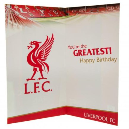 Привітальна листівка Ліверпуль Liverpool FC
