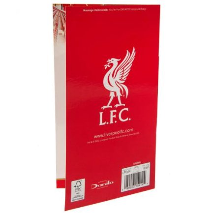 Привітальна листівка Ліверпуль Liverpool FC