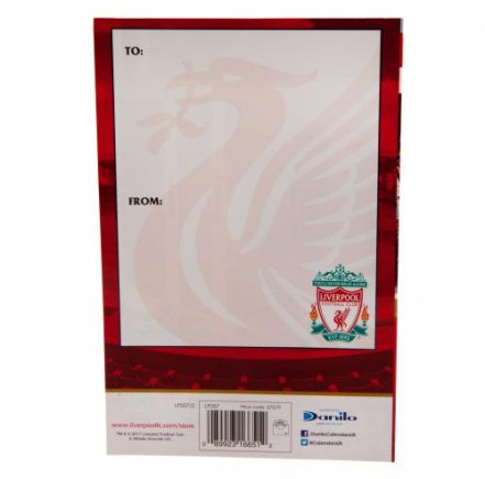Поздравительная открытка Ливерпуль Liverpool FC