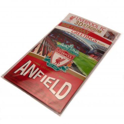 Поздравительная открытка Ливерпуль Liverpool FC