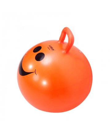 Фитбол детский с ручкой LiveUp Hopping Ball (45 см) LS3220 цвет: оранжевый