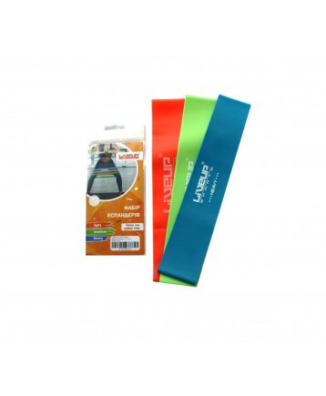 Еспандер петля LiveUp LATEX LOOP (3 шт.) LS3650-500L / M / H PROMO