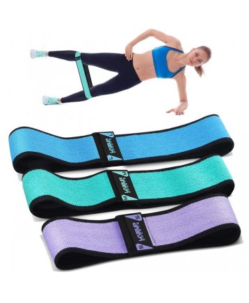 Эспандер петля LiveUp Hip Band LS3629-M