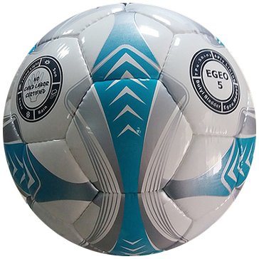 Мяч футбольный Joma EGEO 5 размер 5 цвет: белый/синий