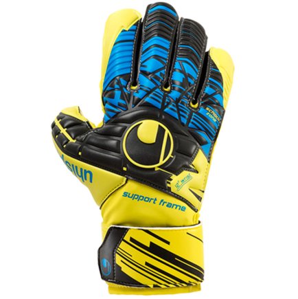 Вратарские перчатки UHLSPORT SPEED UP NOW SOFT SF LITE 101102501 цвет: жёлтый