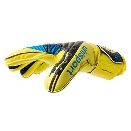 Вратарские перчатки UHLSPORT SPEED UP NOW SOFT SF LITE 101102501 цвет: жёлтый
