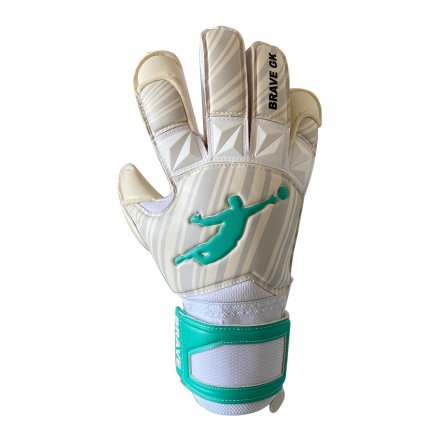 Воротарські рукавиці Brave GK Rescuer колір: білий