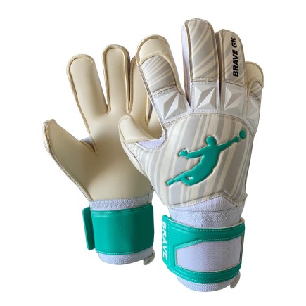 Воротарські рукавиці Brave GK Rescuer колір: білий