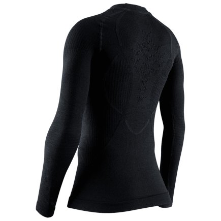 Терморубашка X-Bionic Apani 4.0 Merino Shirt Round Neck Long Sleeves Woman AP-WT06W19W цвет: черный