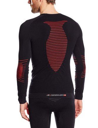 Терморубашка X-Bionic Energizer MK2 Shirt Long Sleeves Man I020268 цвет: черный