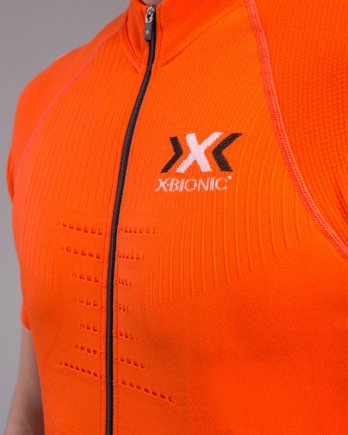 Велофутболка X-Bionic Trick Biking Shirt O100044 цвет: оранжевый