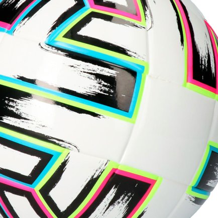 М'яч для футзалу Adidas Uniforia League Sala EURO 2020 FH7352 PRO розмір 4 колір: мультиколор (офіційна гарантія)