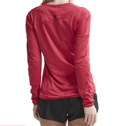 Кофта спортивная Craft Shade LS Tee  1905843 женская цвет: красный