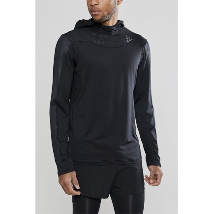 Кофта спортивна Craft Shade LS Hood Tee Man 1905842 колір: чорний