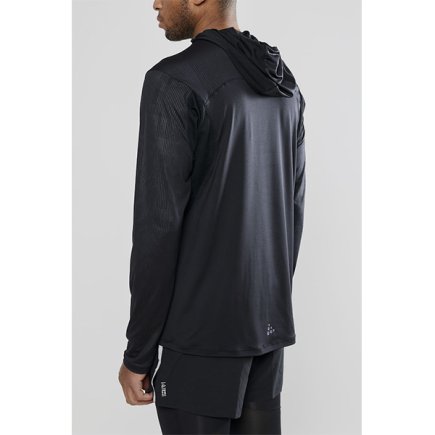 Кофта спортивна Craft Shade LS Hood Tee Man 1905842 колір: чорний