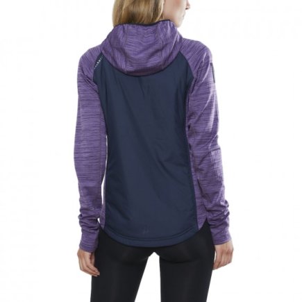 Куртка Craft Polar LT PD Midlayer 1908014 жіноча колір: синій / фіолетовий