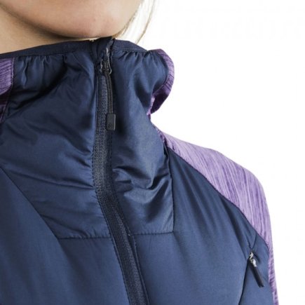 Куртка Craft Polar LT PD Midlayer 1908014 жіноча колір: синій / фіолетовий